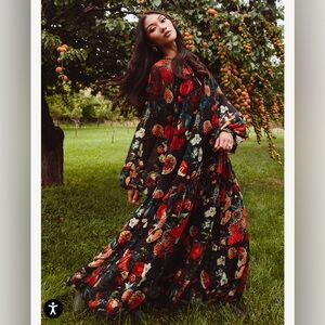 Imogen dress - Ivy City Co Vibrant Floral Long Sleeve Dress